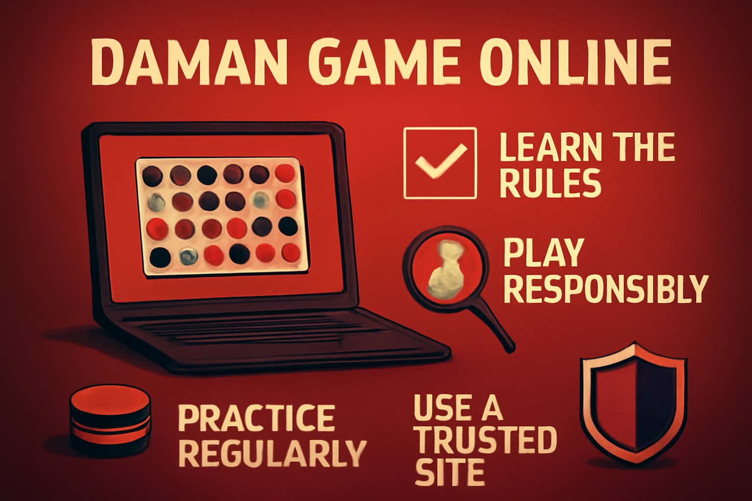 An informative visual representation focused on best practices for Daman Game Online.
