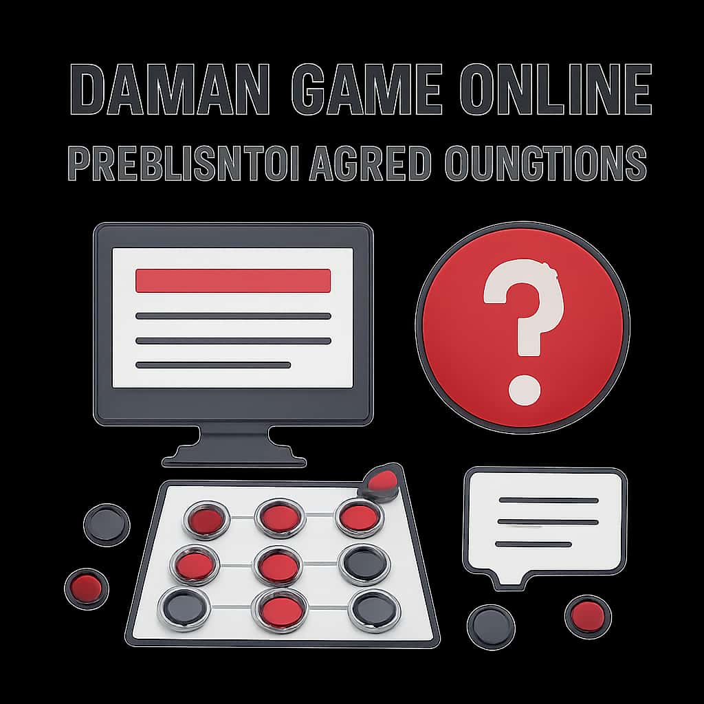 Illustration for Daman Game Online Frequently Asked Questions.