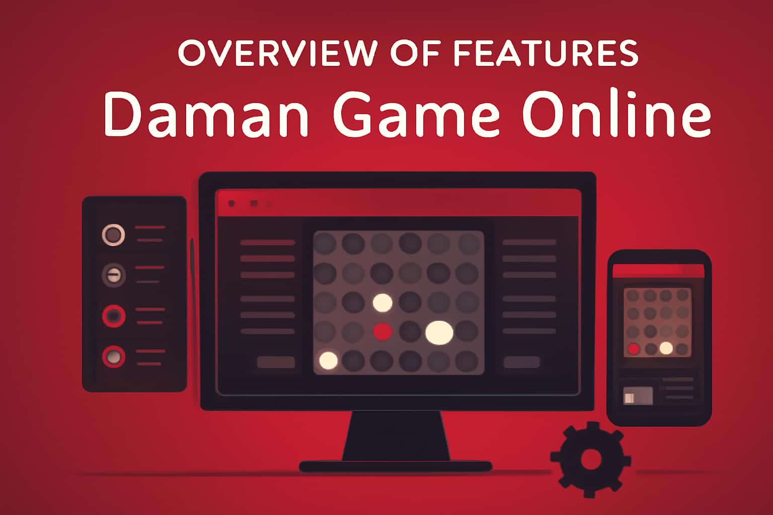 A visual representation of the Daman Game Online platform features.