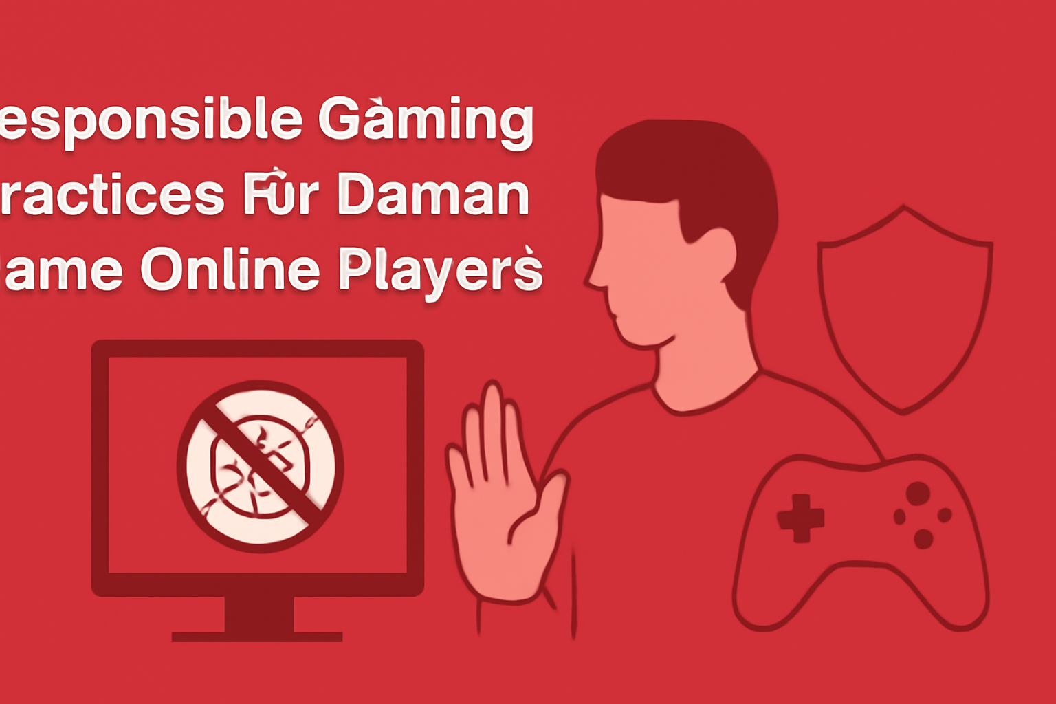 A high-quality visual representation discussing the safety measures of Daman Game Online.