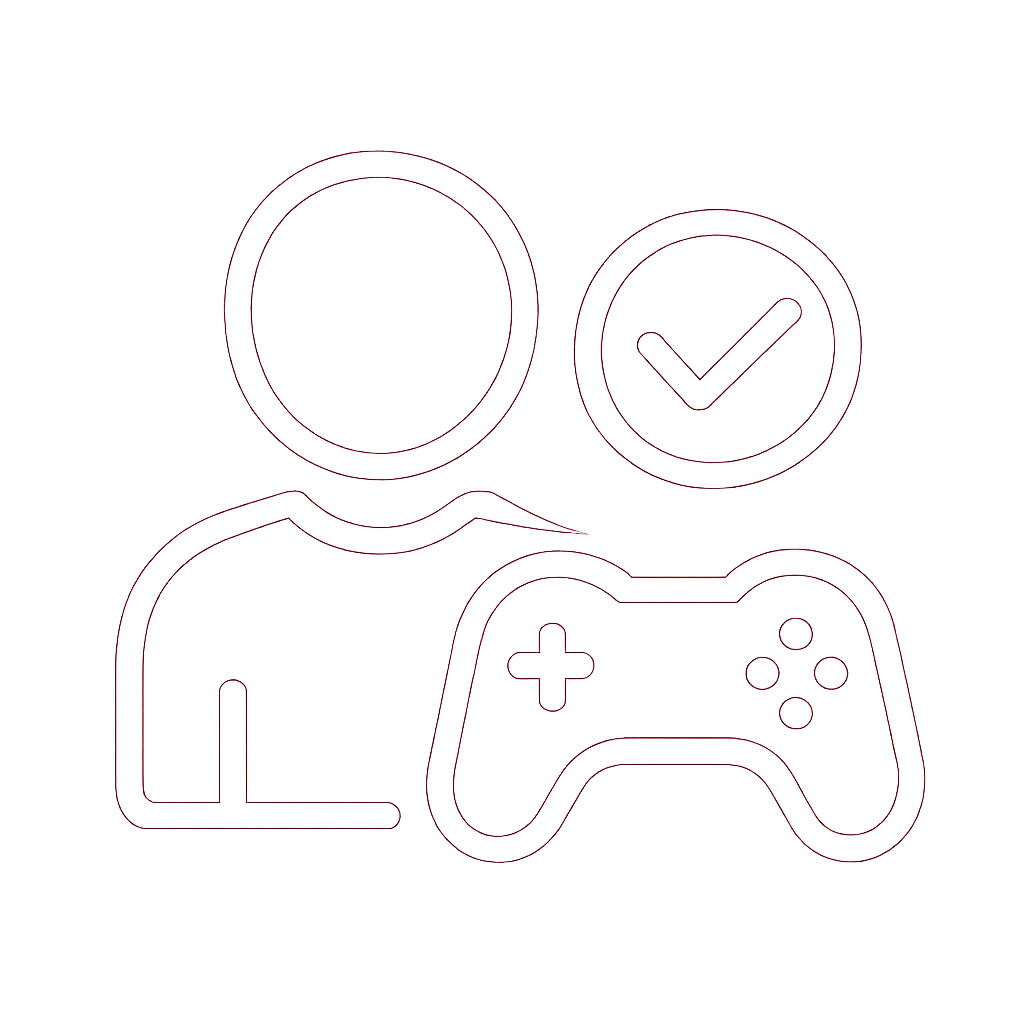 An icon representing the safety of Daman Game Online.
