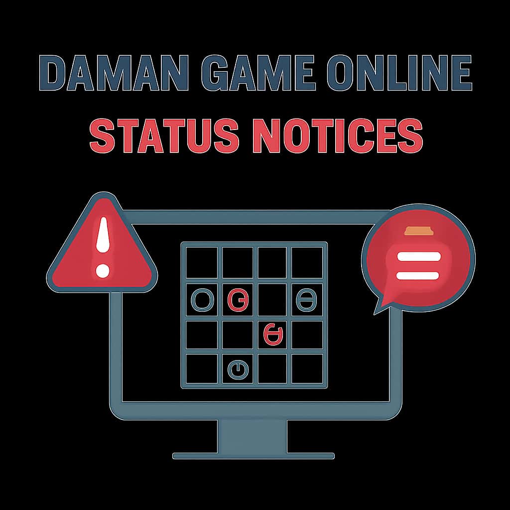 An educational illustration related to Daman Game Online Status Notices, aiding user understanding.